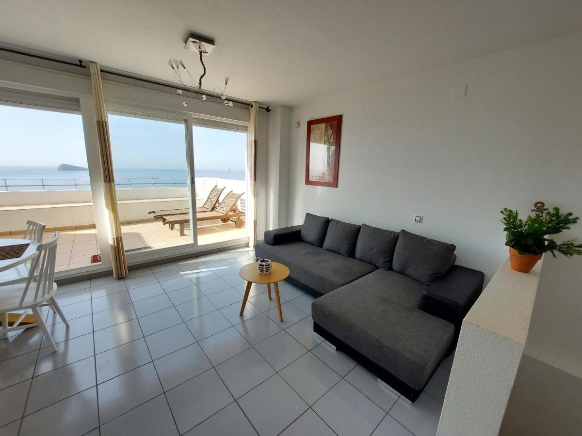 Villamarina Duplex En Primera Linea De Mar - Fincas Arena 貝尼多姆 外观 照片