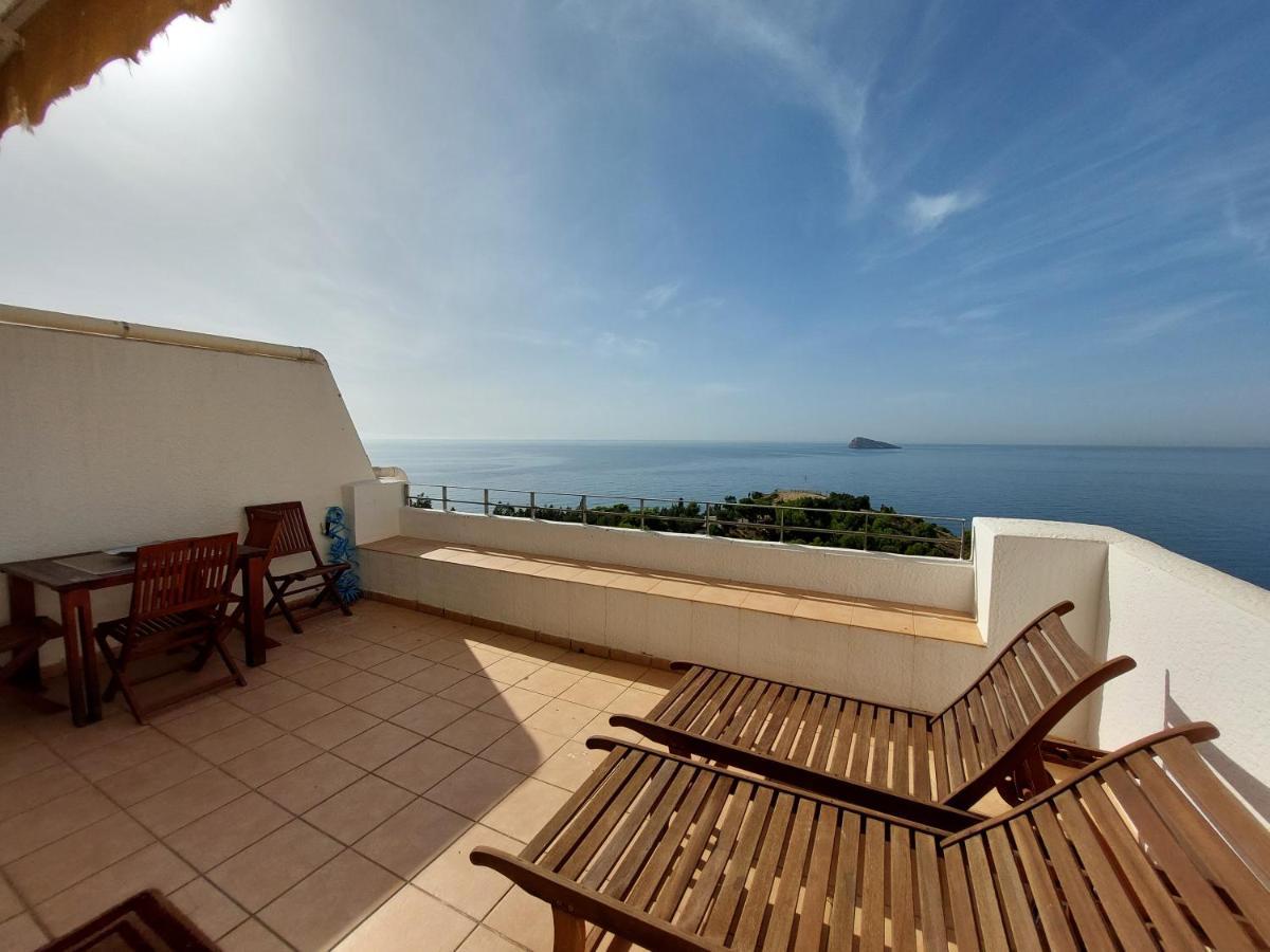 Villamarina Duplex En Primera Linea De Mar - Fincas Arena 貝尼多姆 外观 照片